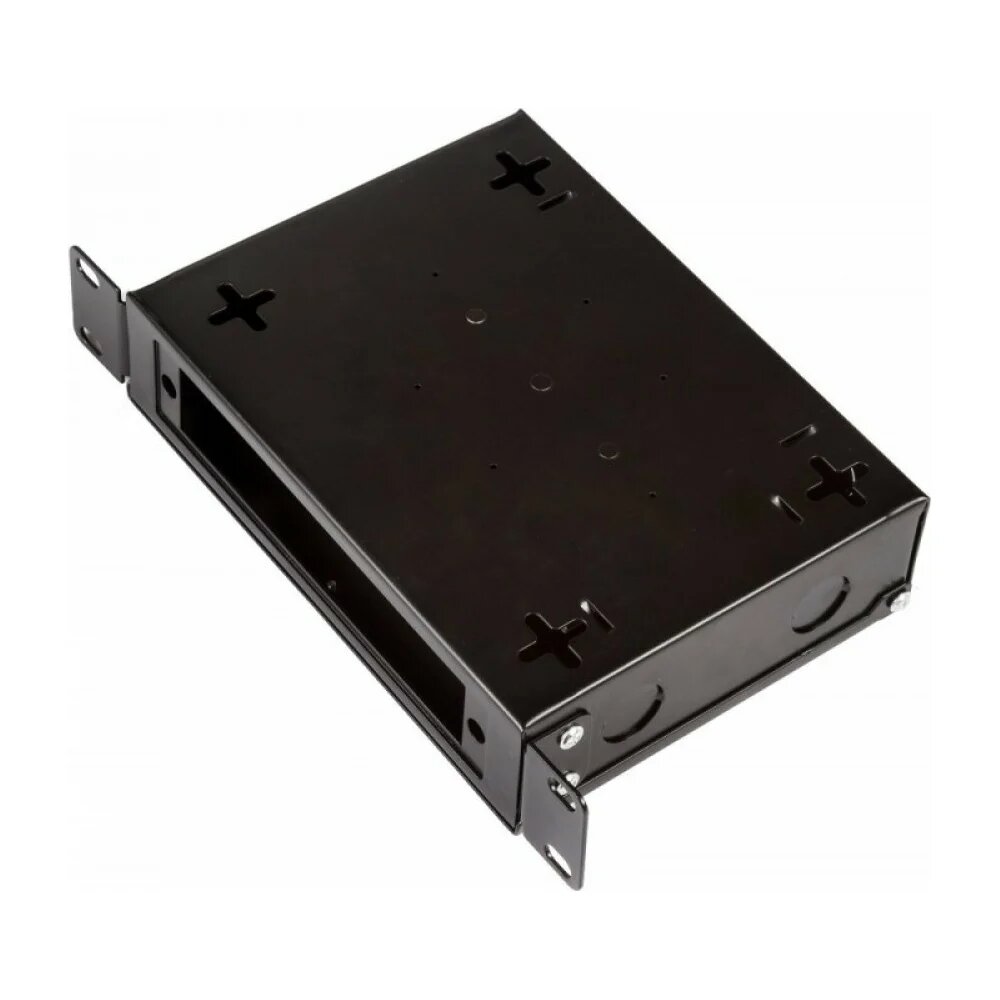 LANMASTER Адаптерная панель на 8 ST/FC адаптеров для кросса LAN-FOB10-1P LAN-FP10-8ST — фото 1