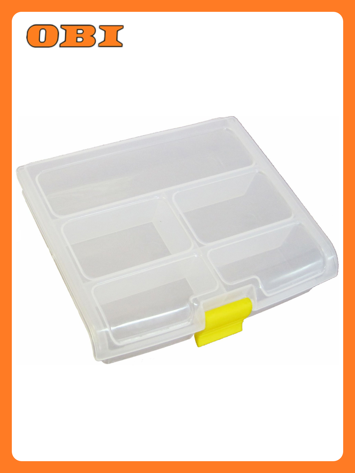 Органайзер IDEA полипропилен прозрачный 34х142х114 мм 055 л