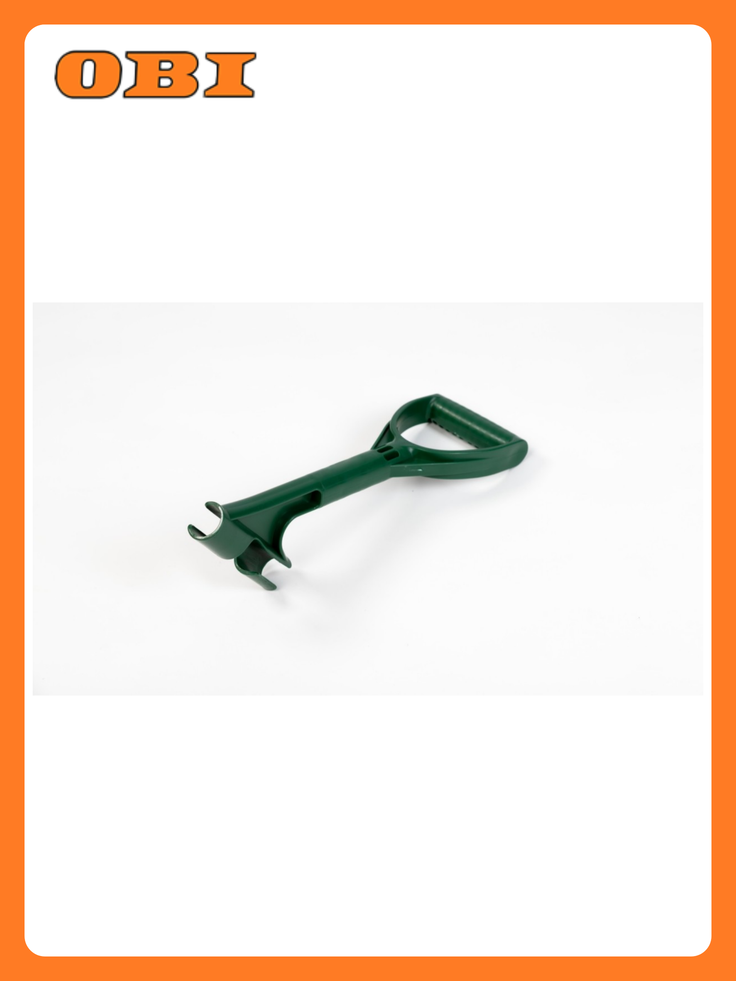 Рукоятка универсальная Заря ZP0094 морозостойкий полипропилен алюминий длина 40 см