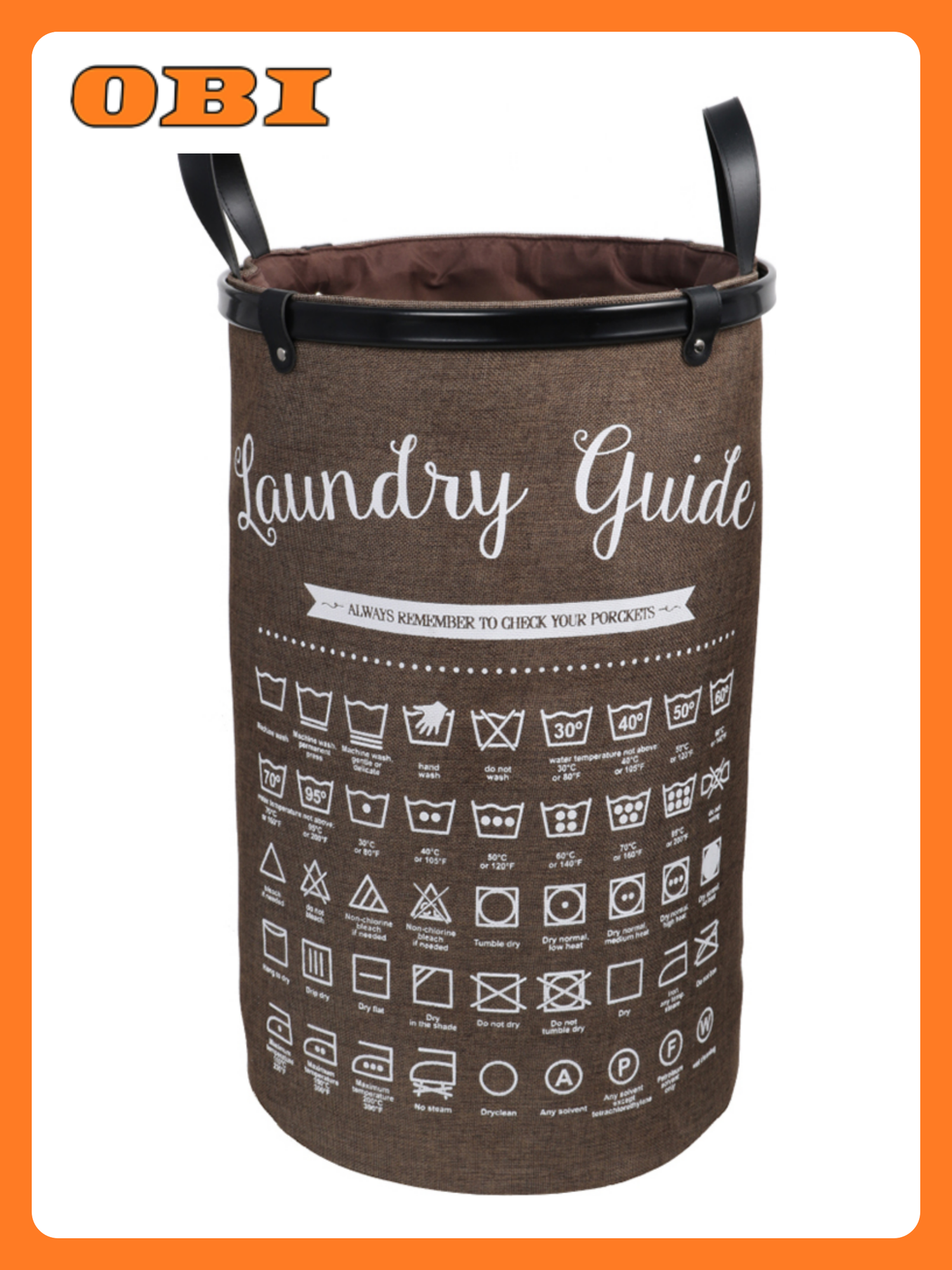 Корзина для белья Fixsen 