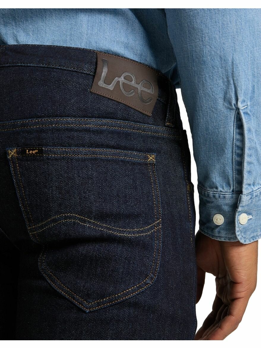 Джинсы классические Lee Men Daren Zip Fly Jeans, размер 34/34, синий — фото 1