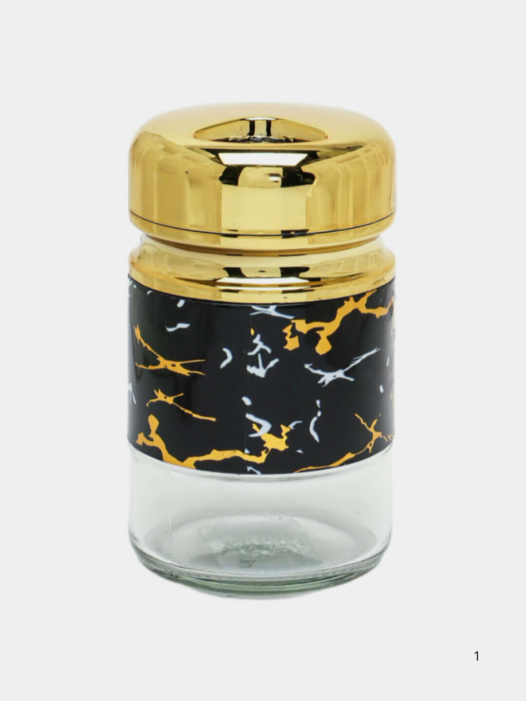 Контейнер для специй, солонка, черного цвета набор 2 шт, красивый модель — фото 1