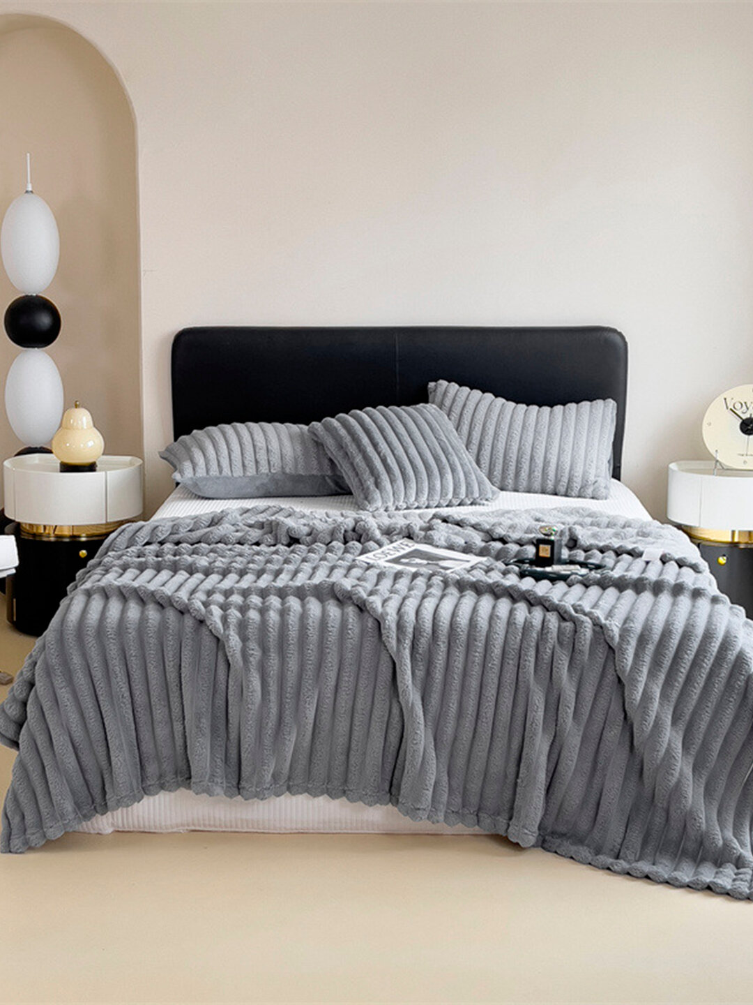 Плед, покрывало, мягкое одеяло, всесезонное, для кровати и дивана 200*220