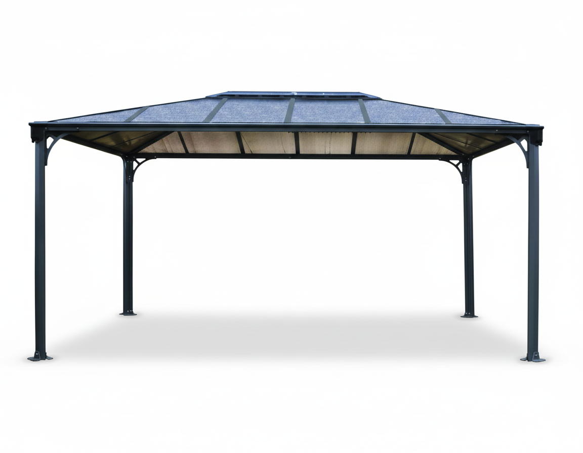Открытая беседка Palram MARTINIQUE 4300 GARDEN GAZEBO (серо-бронзовый) (702564)