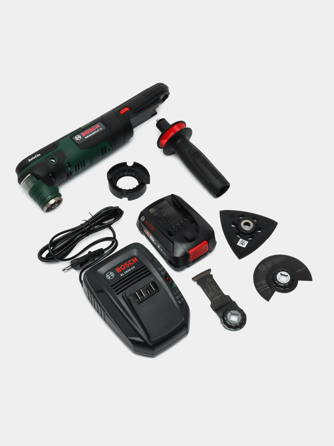 Набор инструментов Bosch AdvancedMulti 18 Set, аккумуляторный, универсальный