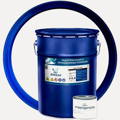 Изображение товара Грунт Мицар ЭП-0199 (20 кг+0,4 кг) белый