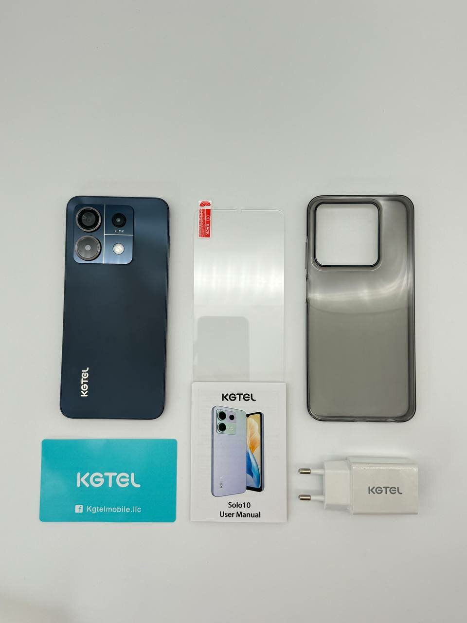 Смартфон Uzimei Kgtel Solo, 2 SIM, 5000mAh, 6,6", Face ID, fingerprint, смарт-часы в подарок — фото 1