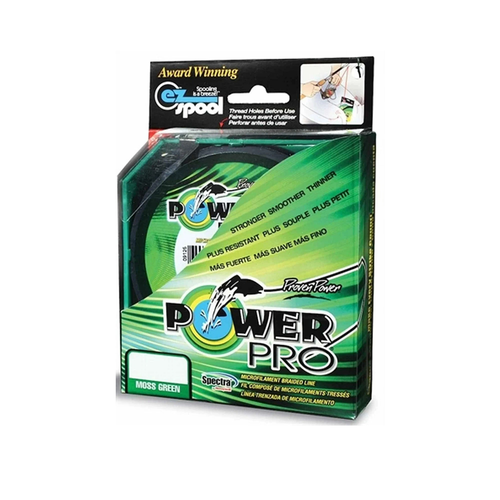 Плетеный шнур для рыбалки Power Pro 135м Moss Green 0.06мм