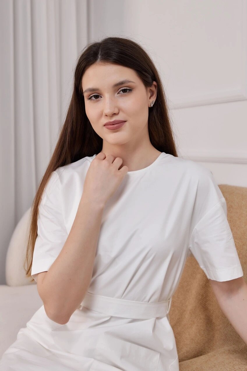 Платье Selfie, размер M, белый — фото 1