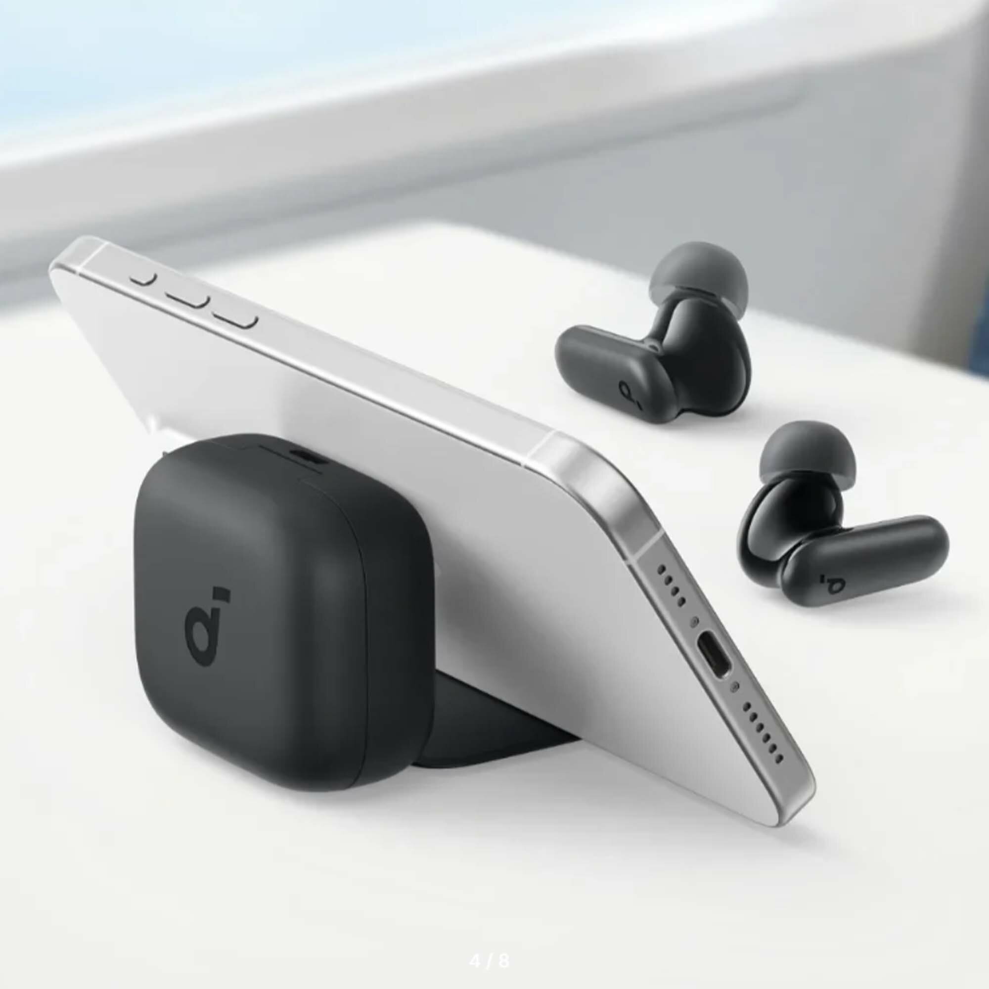 Наушники Anker Soundcore P30i pink, tws, внутриканальные с активным шумоподавлением, розовый — фото 1