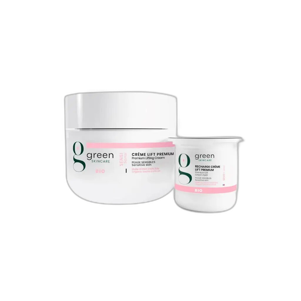 Green Skincare Sensi Высокоэффективный подтягивающий крем для чувствительной кожи 50 мл 1 шт