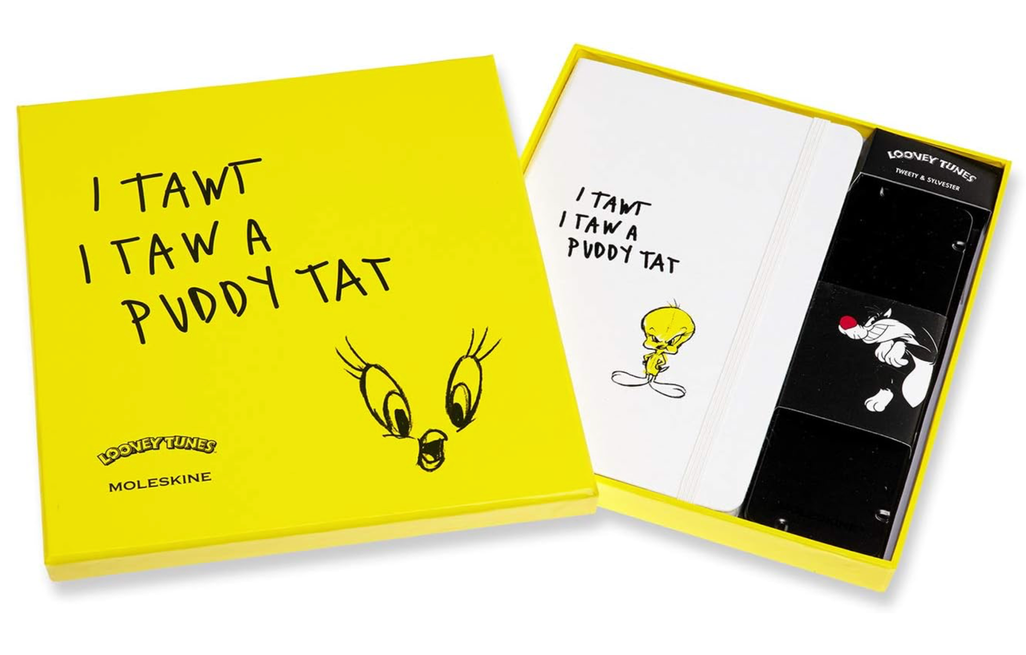 Коллекционный бокс Moleskine "Looney Tunes", с записной книжкой, карандашами, один из 4999 экземпляров — фото 1