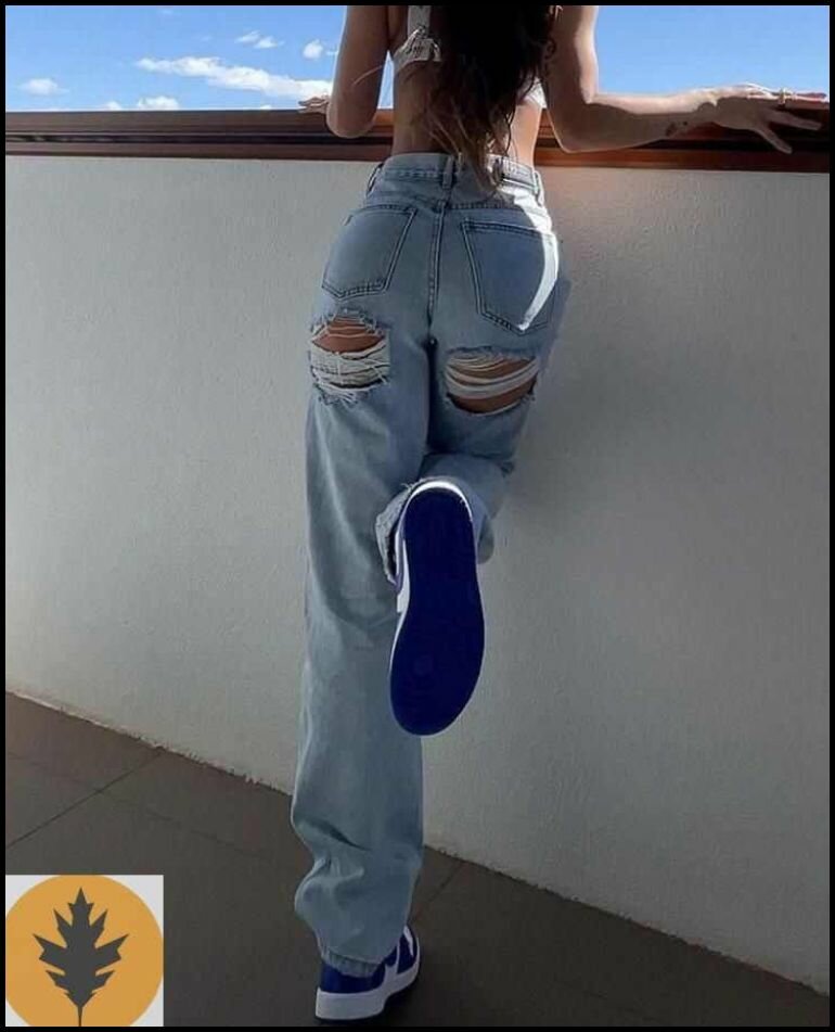 Джинсы , размер размер-S, голубой