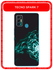 Чехол на Tecno Spark 7 / Техно Спарк 7 с принтом Бирюзовый дым
