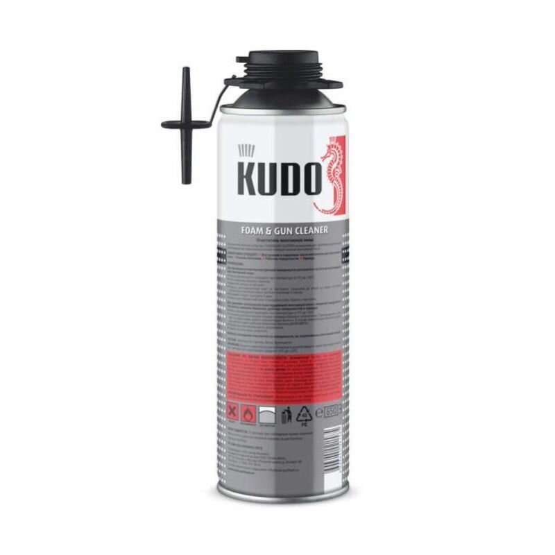 Очиститель монтажной пены KUDO FOAM&GUN CLEANER 650 мл (KUPP06C)
