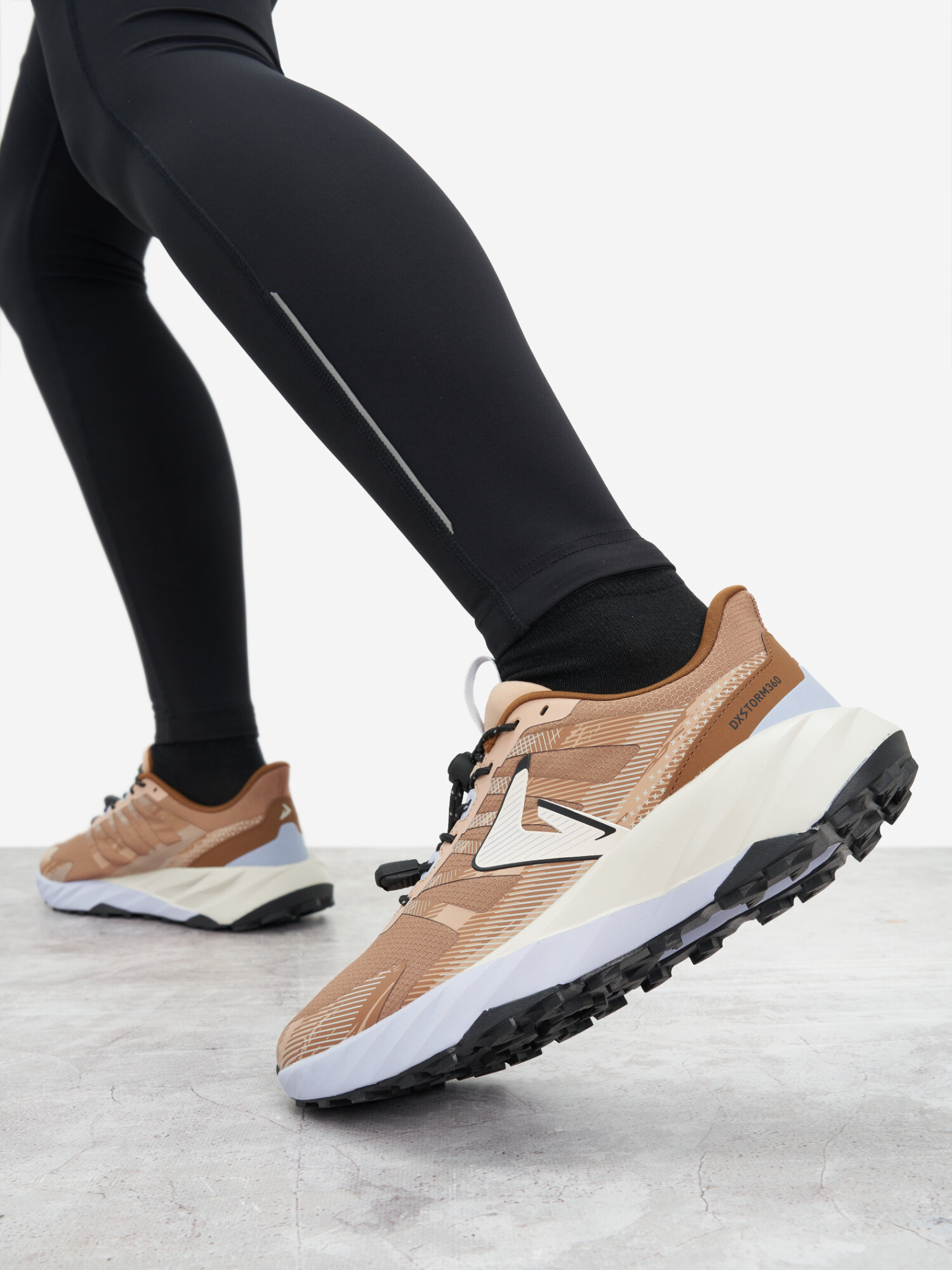 Кроссовки Demix SPEED TRAIL PRO W, размер 36, кофейный