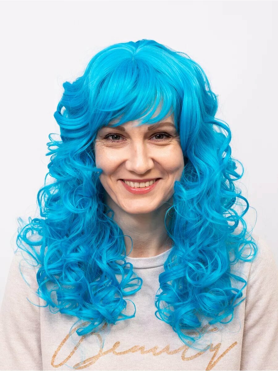 Парик кудрявый Мальвина