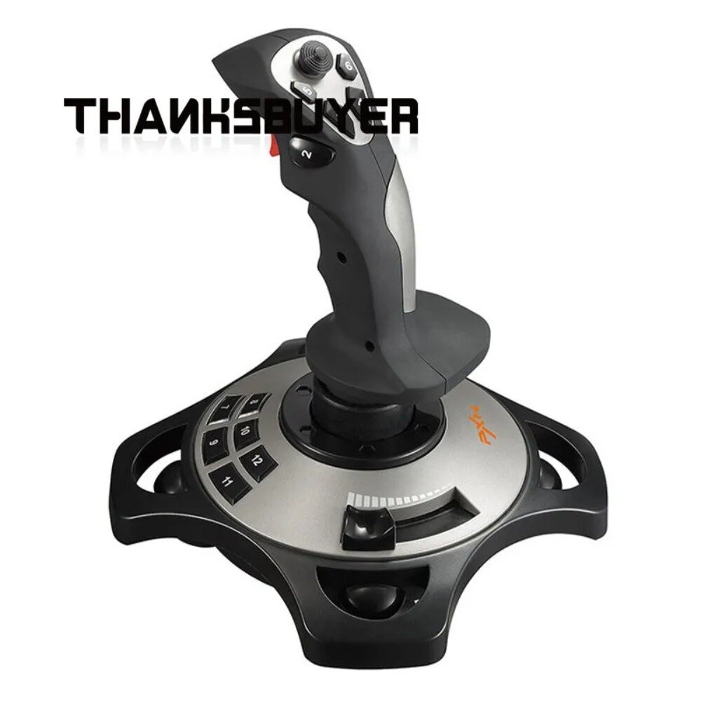 PXN-2113Pro Многофункциональный Авиасимулятор С Черным Джойстиком Полета, Встроенным В Вибромотор