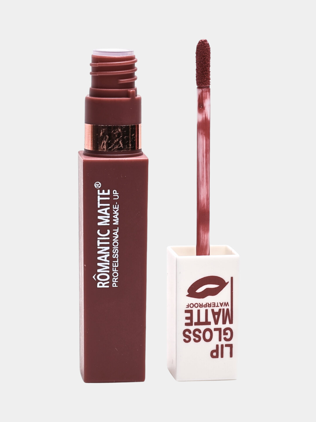 Жидкая матовая помада водостойкая, увлажняющая № 03 Romantic Matte — фото 1