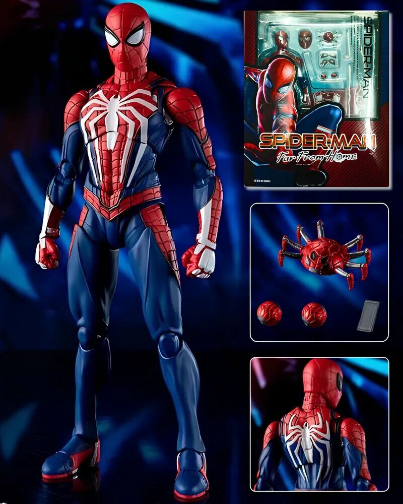 Фигурка Человек Паук: Вдали от дома / Spider Man Far from Home PS4 game version (15см)