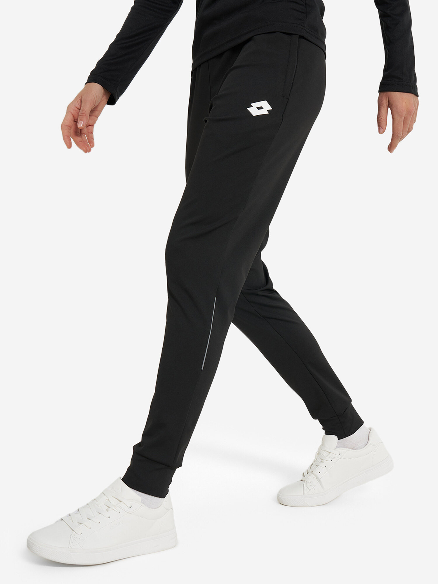 Брюки джоггеры Lotto Vezzana Pants, размер M, черный