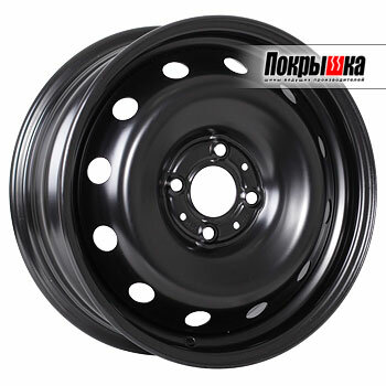 Диски штампованные Magnetto 15009 6.0х15/4х100 D60.1 ET50.0, Black