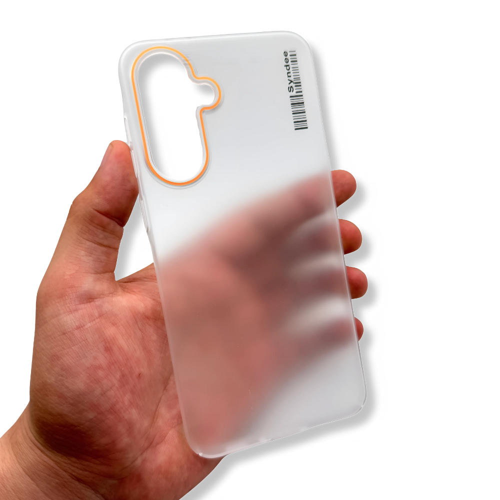Чехол для смартфона SAMSUNG GALAXY A36, прозрачный матовый, пластиковый, не желтеет