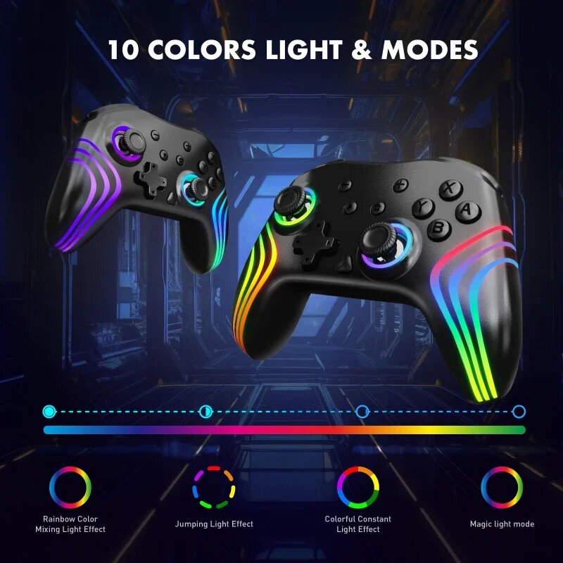 Изображение Беспроводной геймпад Xiaomi Youpin для Nintendo Switch, Белый