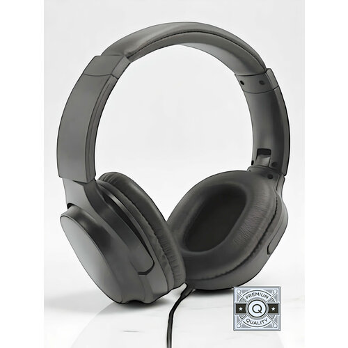 Проводные наушники с регулятором громкости полноразмерные с оголовьем длина кабеля 18 метра 1450₽