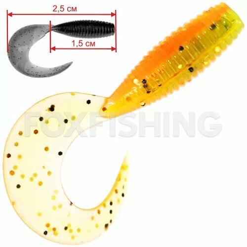 Силиконовая приманка Pontoon 21 Homunculures Jilt 1 №403 2.5см. 10шт.