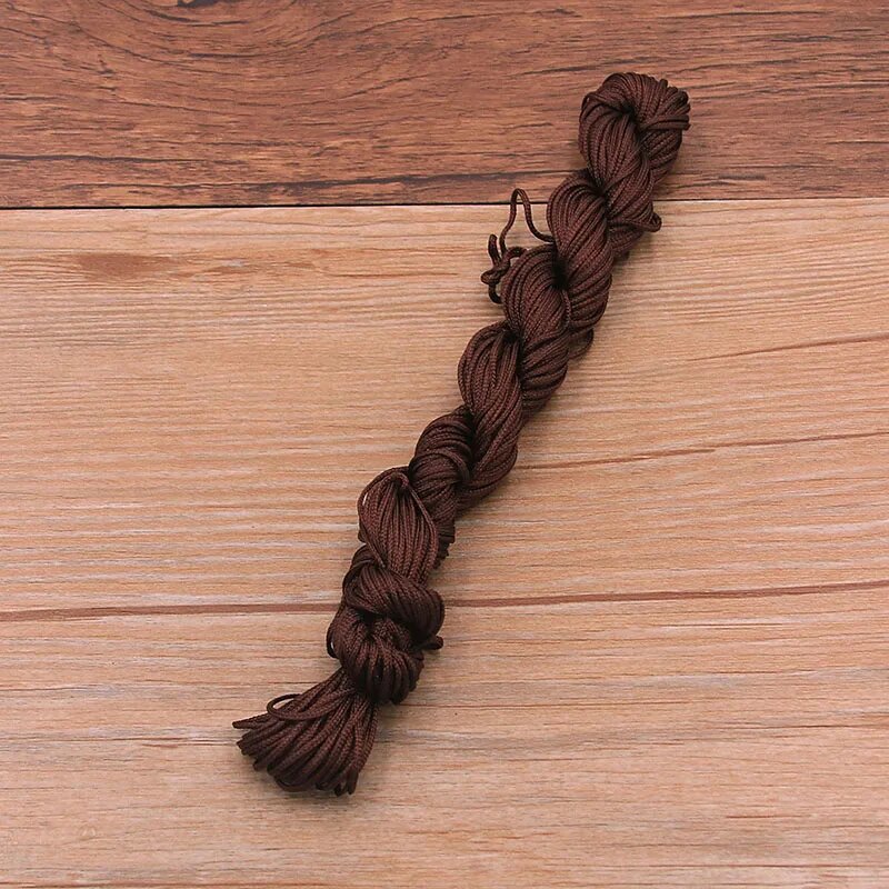 2 шт./лот 25 цветов нейлоновый шнур для макраме PULCHRITUDE 16 24Meter x 1mm