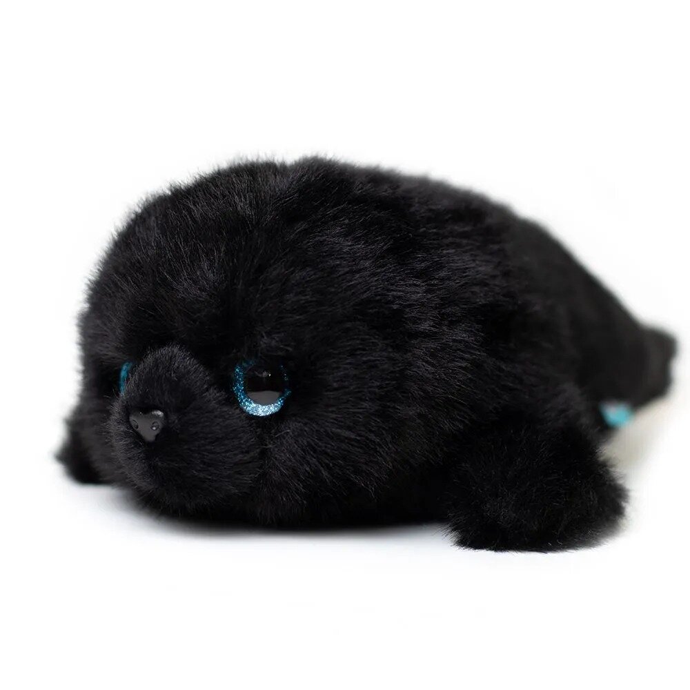 Мягкая игрушка Mimis нерпа "Блэк" 25 см Mi260