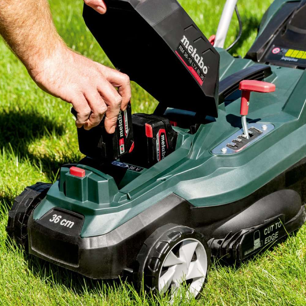 Газонокосилки Аккумуляторные Аккумуляторная газонокосилка Metabo RM 36-18 LTX BL 36 601716850