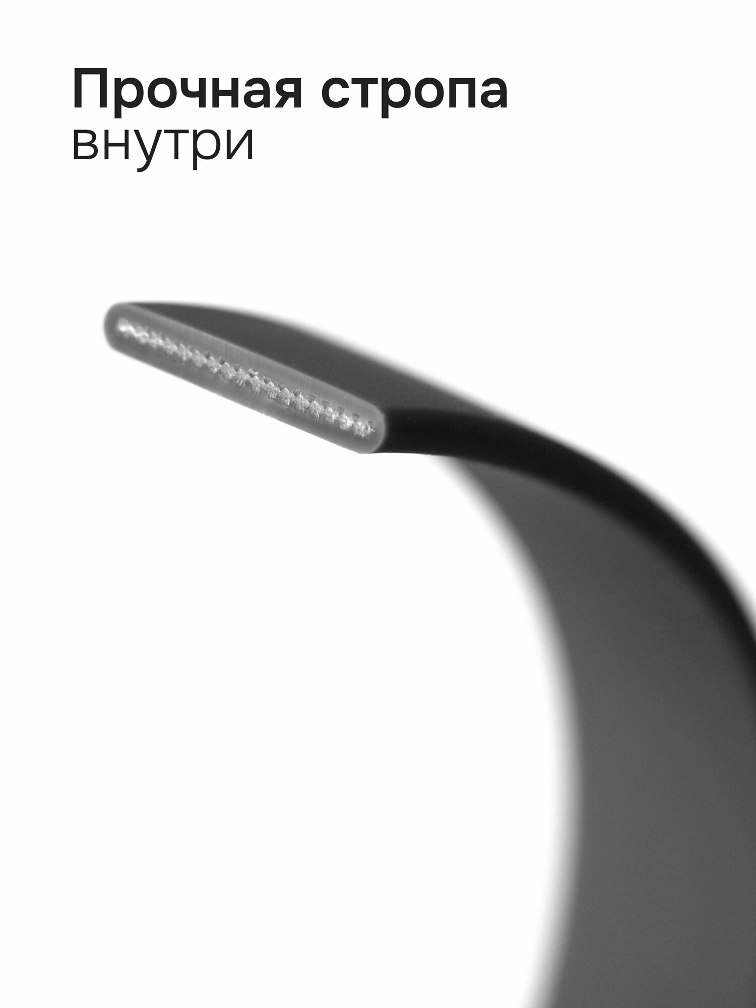Поводок биотановый KUSAKA 5м темно-серый для мелких и средних собак — фото 1