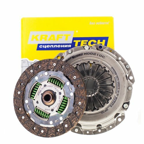 Комплект сцепления Krafttech W00210D9 для Ford Fiesta V, Fusion; Mazda 2