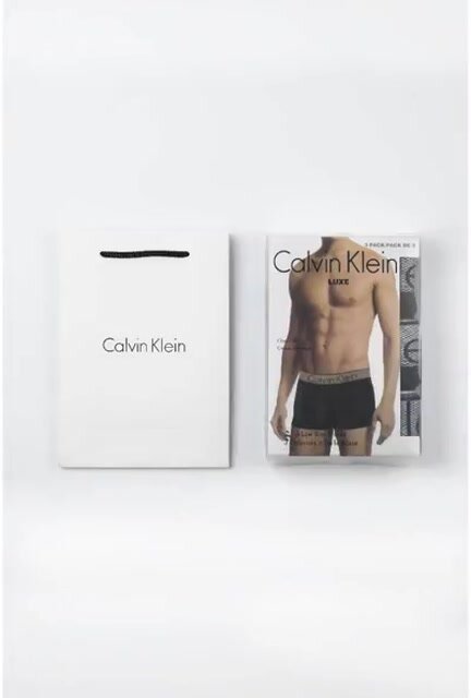Трусы CALVIN KLEIN, комплект из 3 шт., размер 48, черный — фото 1