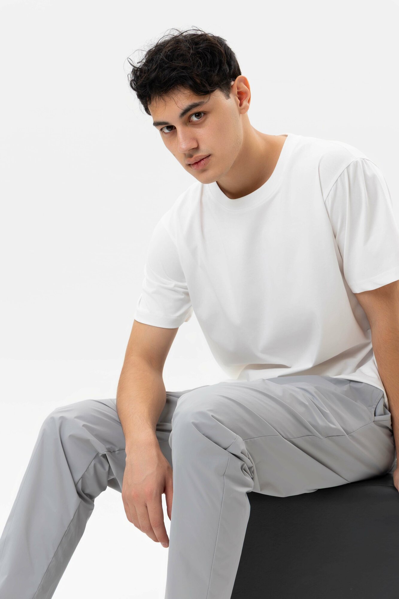 Брюки джоггеры TERRA PRO, размер 33, grey — фото 1