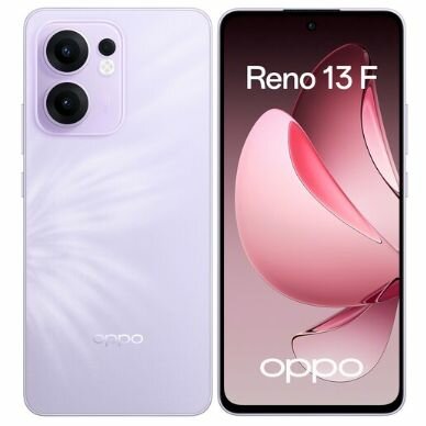 6,67" Смартфон OPPO Reno13 F 4G 8/256 ГБ (631001005193) 2025, фиолетовый