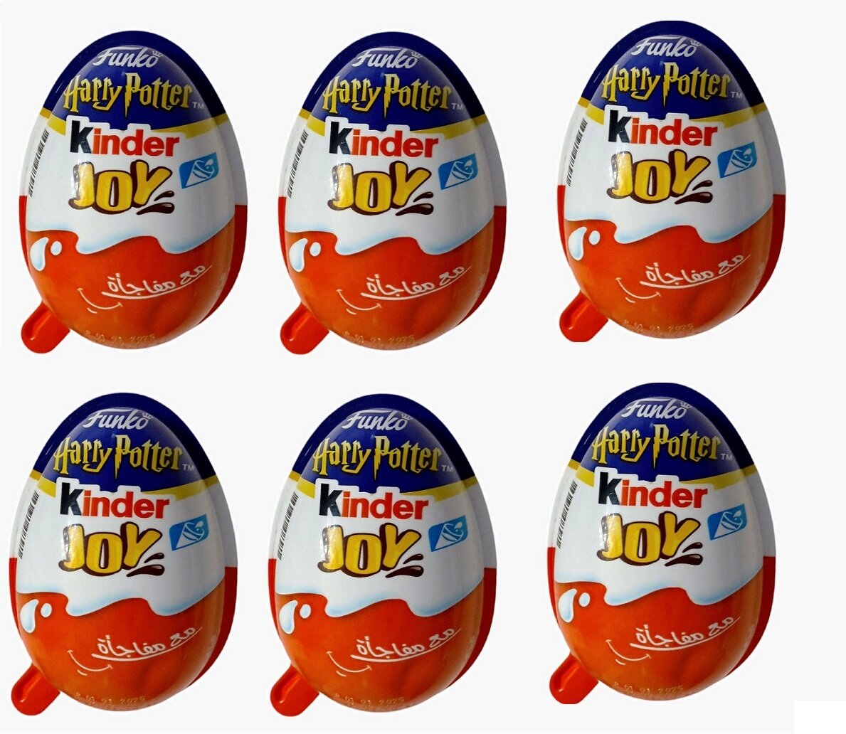 Шоколадное яйцо, Kinder Joy Funko Harry Potter, (6 шт. х 20 гр.)