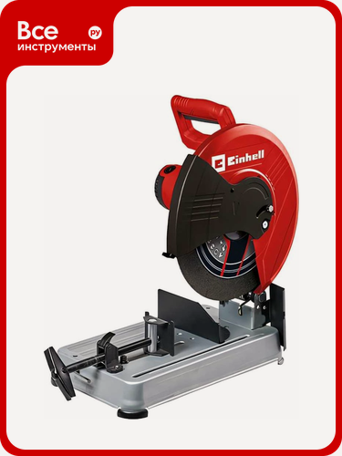 Изображение товара Монтажная пила Einhell tc-mc 355/1, 2200 вт, 355 мм, плавный пуск, рез труба до 125 мм 4503139, металлический