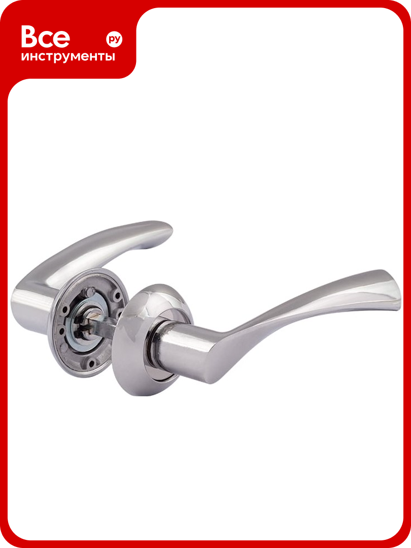 Дверная ручка нора-м 100А AL хром 15397