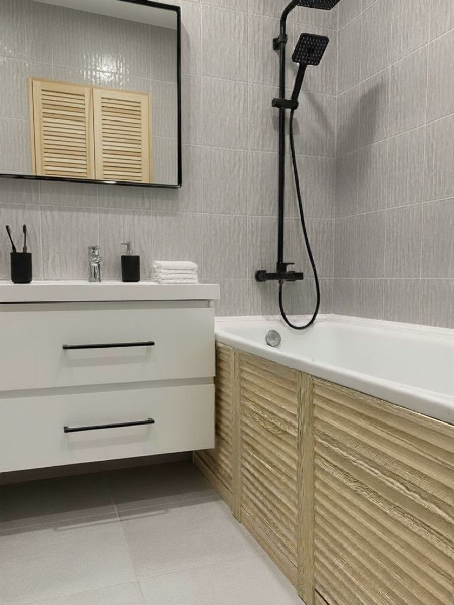 Дверца жалюзийная наборная сорт А 1205 х 594 мм Timber&Style - фото №6