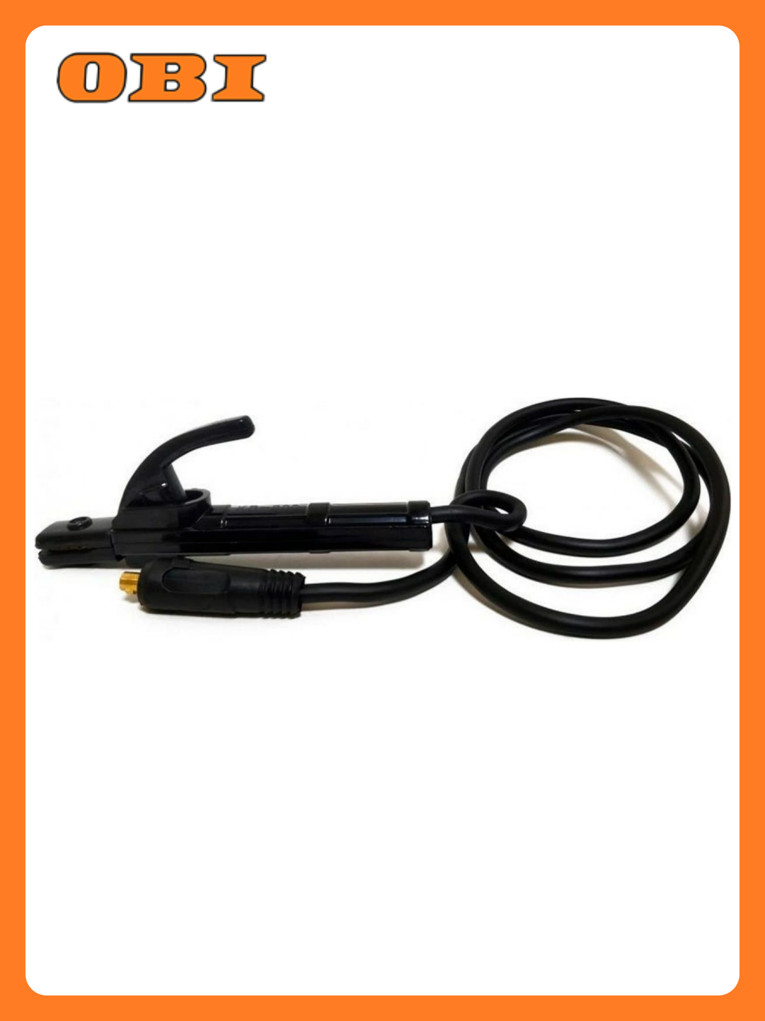 Кабель сварочный Ресанта 71/6/12 с электрододержателем сечение 36мм2 длина 5м