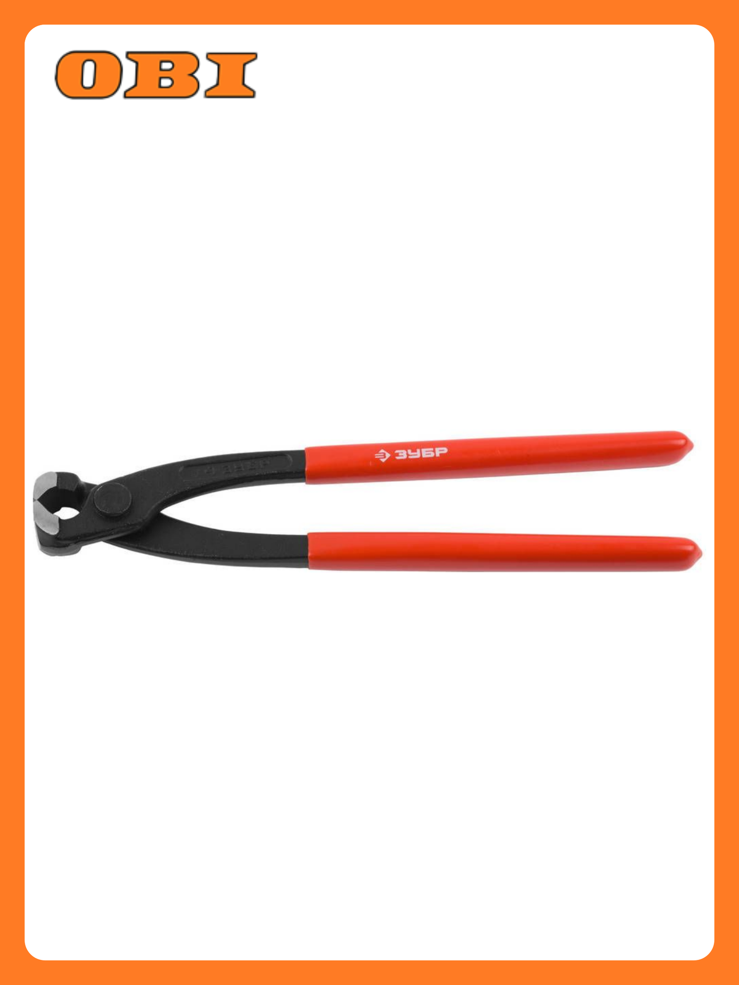 Клещи ЗУБР для скрутки фосфатированные двухкомпонентные рукоятки 220мм