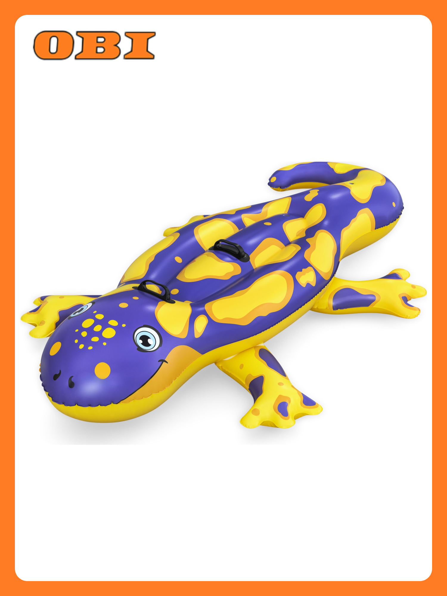 Игрушка надувная Bestway "Саламандра" ПВХ 191x119 см для детей 3-5 лет