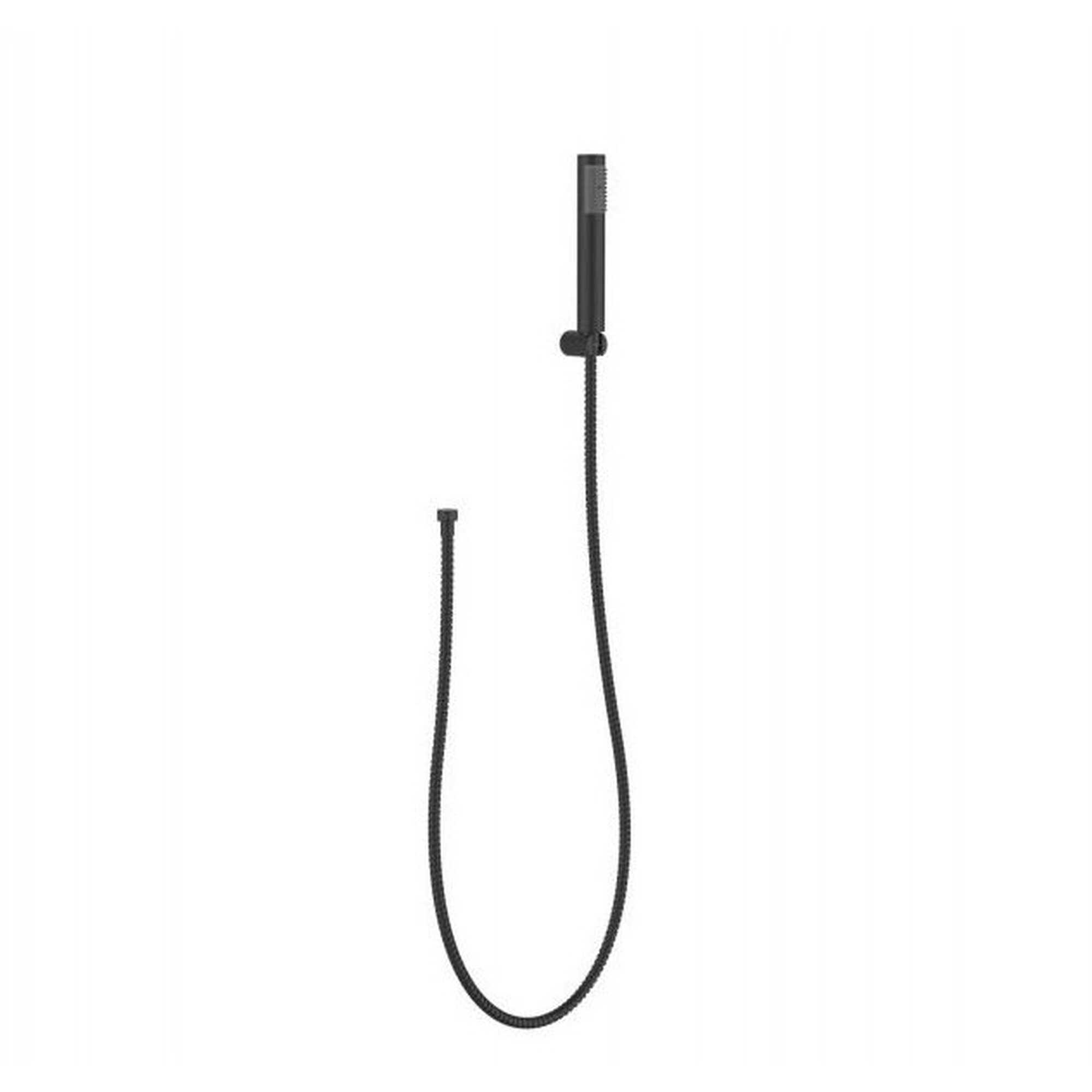 Ручной душ со шлангом и держателем BelBagno Uno , чёрный, UNO-DFS-NERO