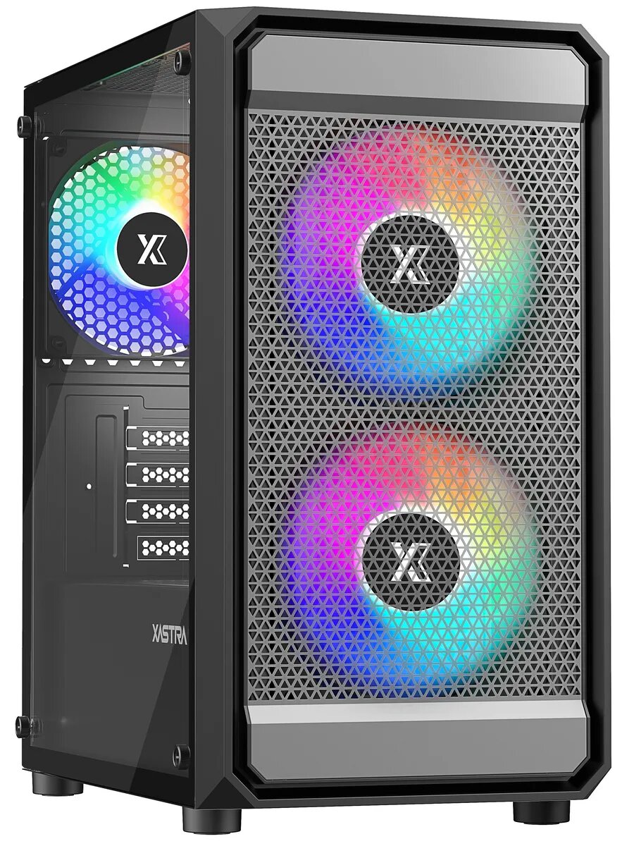 Корпус для ПК A303M 3ARGB 2x140mm A303M-2FC14A-1FC12A-D — фото 1