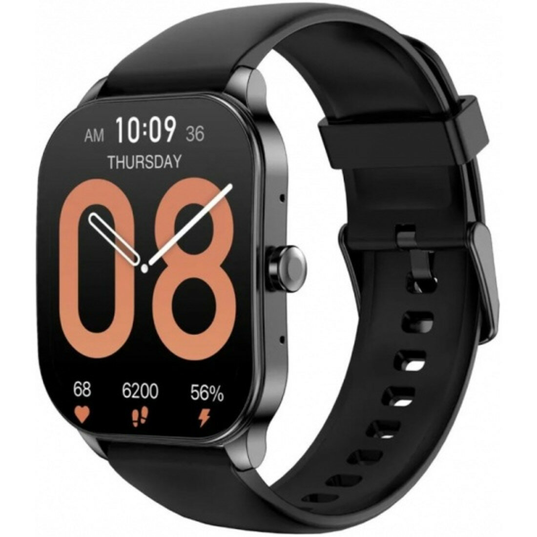 Смарт-часы Amazfit Pop 3S, AMOLED, IP68, черный