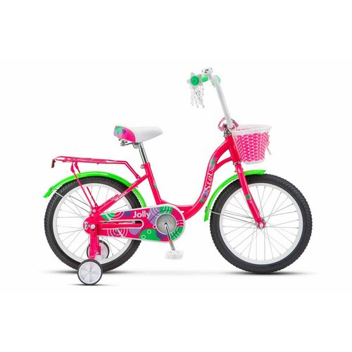 Детский велосипед Stels Jolly 18 V010 год 2023 цвет Розовый-Зеленый 831000₽