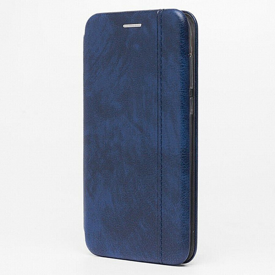 Чехол-книга боковая Premium №1 для Apple iPhone XS Max синий